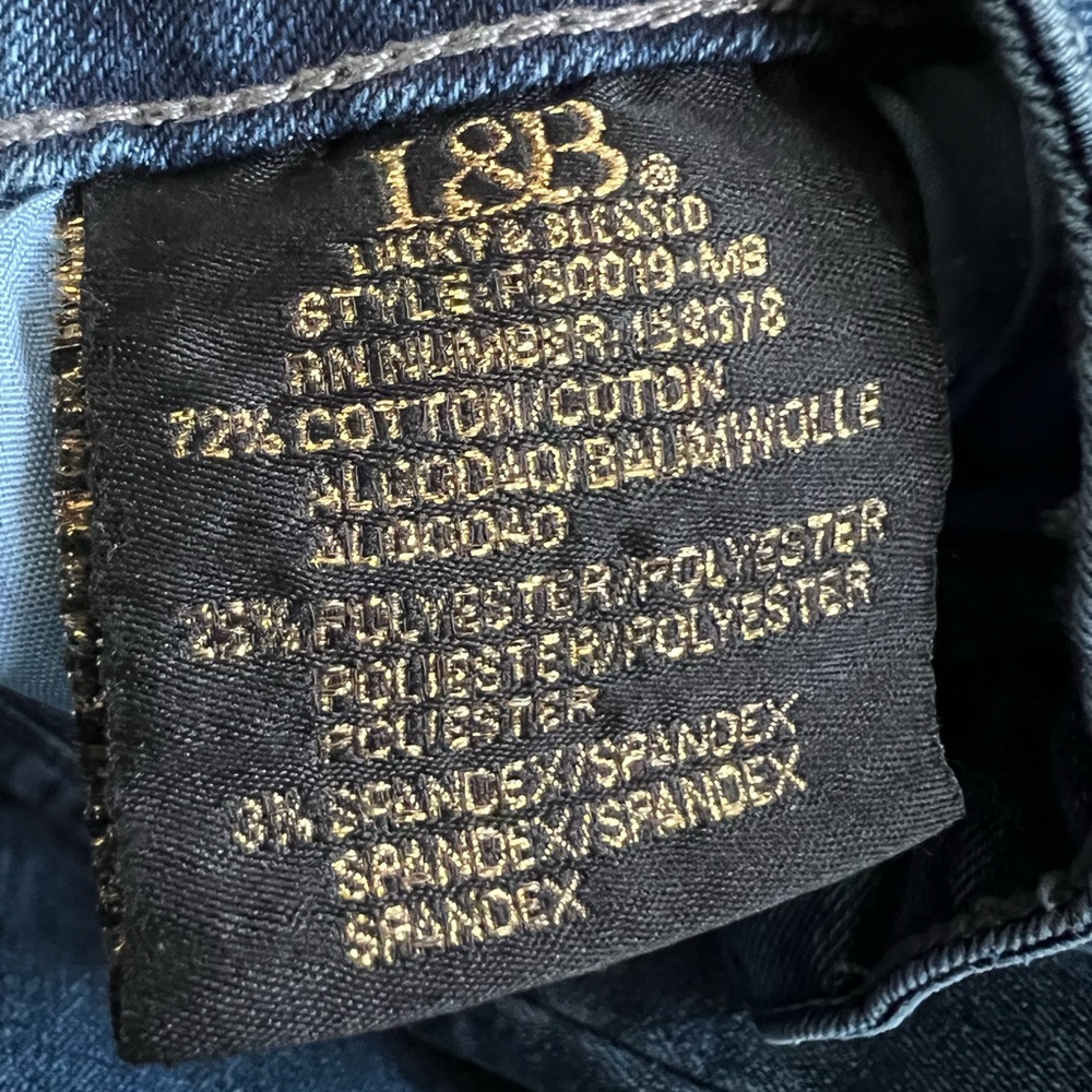 Lucky & Blessed Classic Blue Boot Cut Jeans - Picture 7 of 8